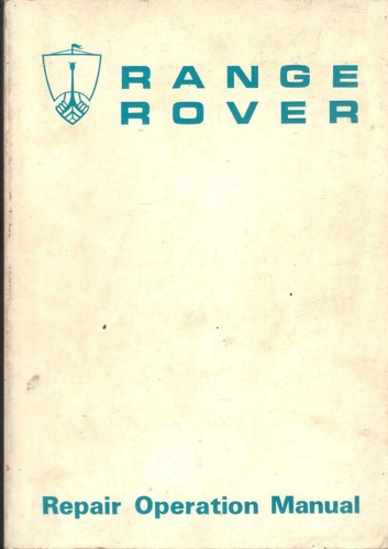 Manuale officina range rover - manuale,