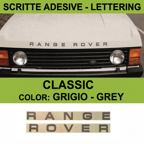 Scritta adesiva range rover - adesiva,