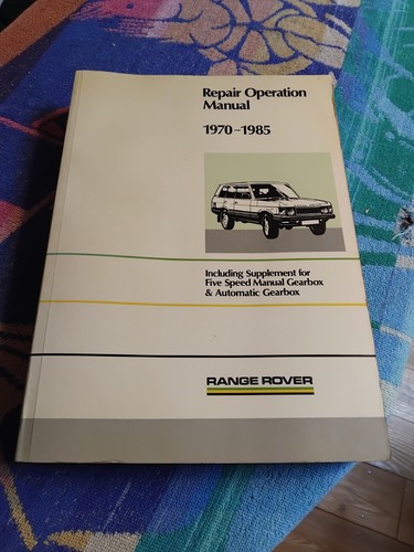 Range rover classic 1970 - range, 1970-1985