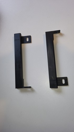 Coppia staffe supporto vetro - coppia,